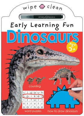 Wipe Clean Early Learning Activity Dinosaur(English, Paperback, Priddy Roger)