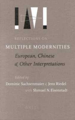Reflections on Multiple Modernities(English, Hardcover, Sachsenmaier Dominic)