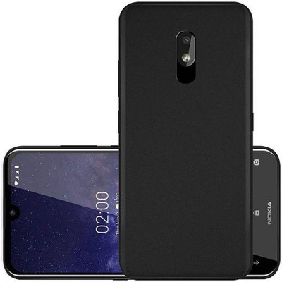 ss creation Back Cover for NOKIA 2.2, NOKIA 2.2 BACK COVER, NOKIA 2.2 BLACK BACK COVER, 2.2 BLACK COVER(Black, Shock Proof)