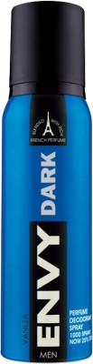 ENVY DARK Deodorant Spray  -  For Men(120 ml)