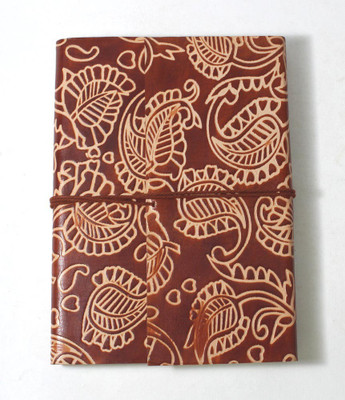 Camlon Exports Recycled Handmade Regular Journal Unruled 144 Pages(Brown)