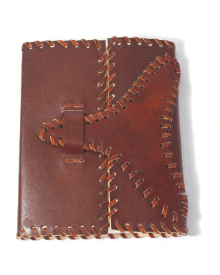Camlon Exports Handcrafted Gift Regular Planner/Organizer Unruled 96 Pages(Brown)