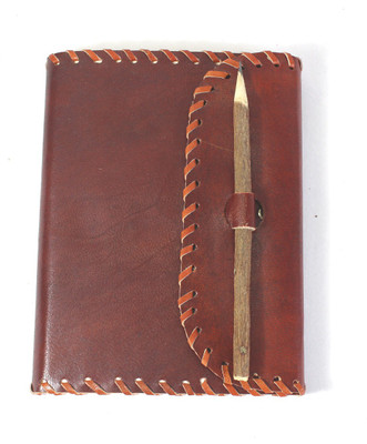 Camlon Exports Handmade Regular Visitor's Book Unruled 96 Pages(Red)