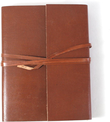 Camlon Exports Recycled Handmade Regular Notebook Unruled 180 Pages(Brown)