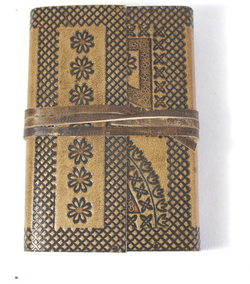 Camlon Exports Handmade Regular Notebook Unruled 144 Pages(Brown)