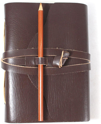 Camlon Exports Recycled Handmade Regular Journal Unruled 200 Pages(Black)