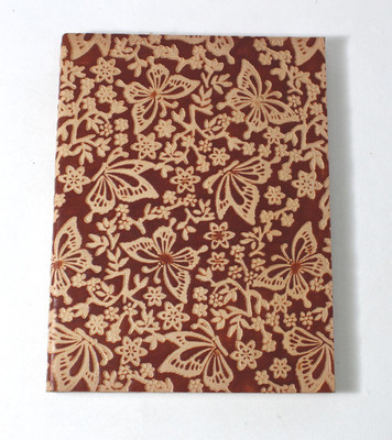 Camlon Exports Recycled Handmade Regular Visitor's Book Unruled 96 Pages(Brown)