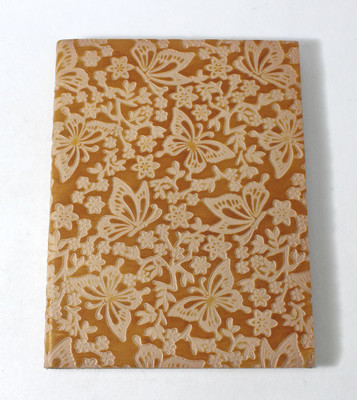 Camlon Exports Handcrafted Gift Regular Notebook Unruled 96 Pages(Gold)