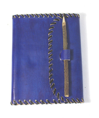 Camlon Exports Recycled Handmade Regular Notebook Unruled 96 Pages(Blue)