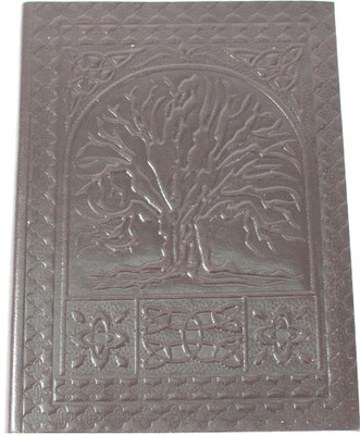 Camlon Exports Recycled Handmade Regular Notebook Unruled 96 Pages(Silver)