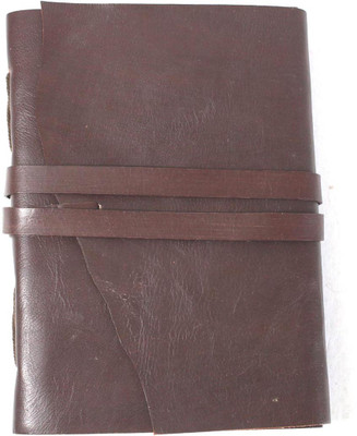 Camlon Exports Handcrafted Gift Regular Journal Unruled 160 Pages(Brown)
