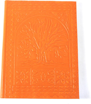 Camlon Exports Handmade Regular Journal Unruled 96 Pages(Yellow)