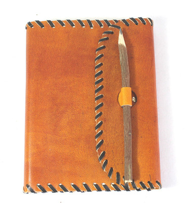 Camlon Exports Handcrafted Gift Regular Desk Planner Unruled 96 Pages(Yellow)