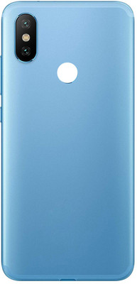 Purplesavvy Xiaomi Mi A2 Back Panel(Blue)