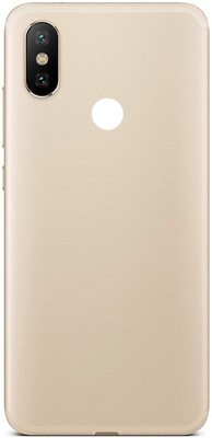 Purplesavvy Xiaomi MI A2 Back Panel(Gold)
