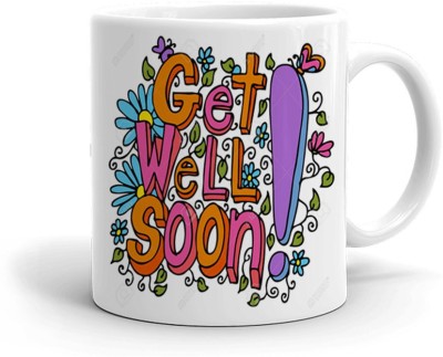 Kesri Gifts Get well Soon Theme(kg-getwell-051) Ceramic Coffee Mug(325 ml)