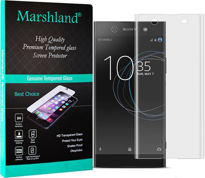 Marshland Edge To Edge Tempered Glass for Sony Xperia XA1 Ultra Dual(Pack of 1)