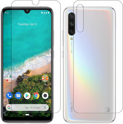 Yoox Front and Back Screen Guard for Xiaomi Mi A3(Pack of 2)