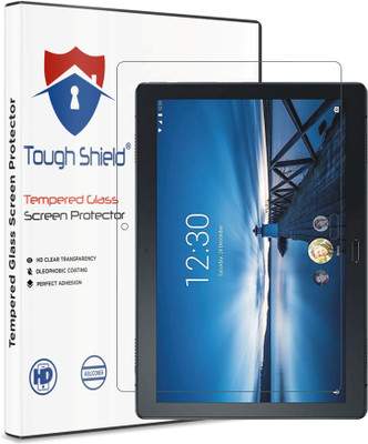 TOUGH SHIELD Tempered Glass Guard for Lenovo Tab P10 (10.1 Inch Screen Size)(Pack of 1)