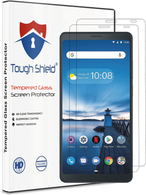 TOUGH SHIELD Tempered Glass Guard for Lenovo Tab V7 6.9 inch(Pack of 2)