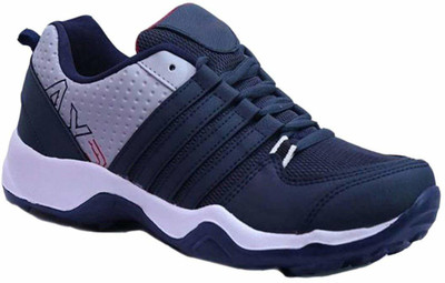 Chevit 445 Sports Shoes (Walking & Gym Shoes) Running Shoes For Men(White, Blue)