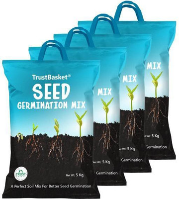 TrustBasket Seed Germination/Starter Mix- 20 KG Manure(20 kg, Powder)