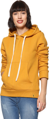 Campus Sutra Full Sleeve Solid Women Sweatshirt