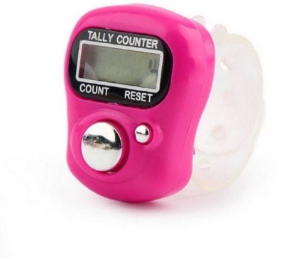 MK Hand Finger Tally Counter Digital Electronic Counter Digital Tally Counter Digital Tally Counter(Yellow Pack of 1 pcs)