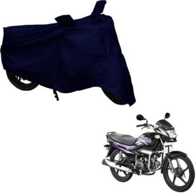 AutoRash Two Wheeler Cover for Hero(Super Splendor, Blue)