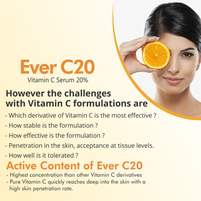 11% OFF on Ever C20 Vitamin C Serum(15 ml) 11% OFF on Ever C20 Vitamin C Serum(15 ml)