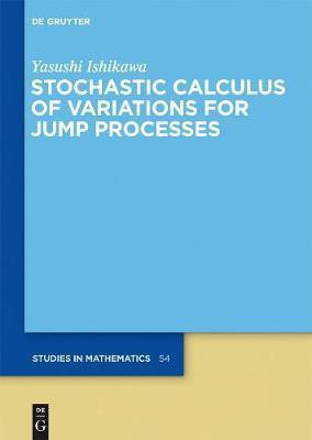 Stochastic Calculus of Variations for Jump Processes(English, Electronic book text, Ishikawa Yasushi)