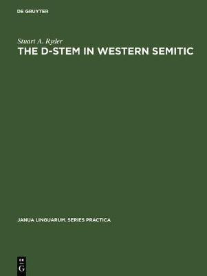 The D-stem in Western Semitic(English, Electronic book text, Ryder Stuart A.)