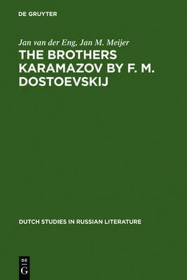 The Brothers Karamazov by F. M. Dostoevskij(English, Electronic book text, Eng Jan van der)