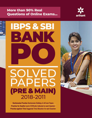 Ibps and Sbi Bank Po Solved Papers Pre and Main(English, Paperback, unknown)