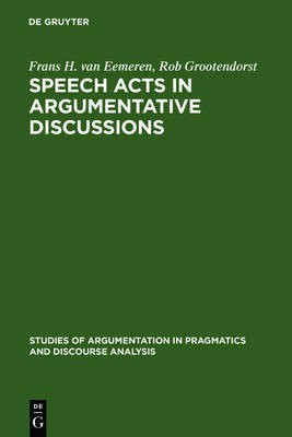 Speech Acts in Argumentative Discussions(English, Electronic book text, Eemeren Frans H. van)