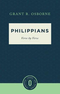 Philippians Verse by Verse(English, Paperback, Osborne Grant R.)