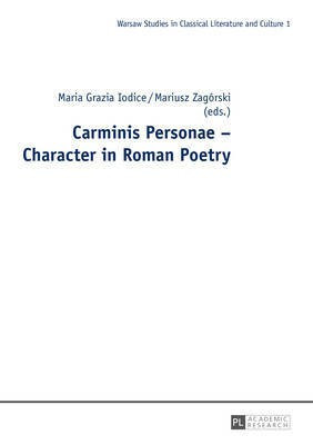 Carminis Personae - Character in Roman Poetry(English, Hardcover, unknown)