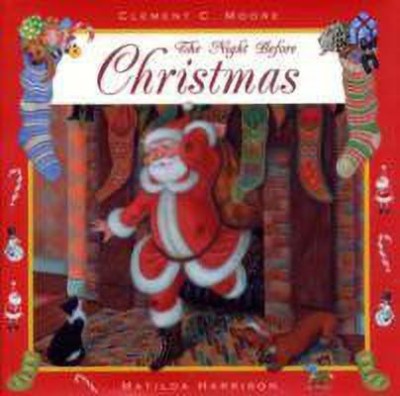 Night Before Christmas Embossed Book(English, Hardcover, Harrison Matilda)