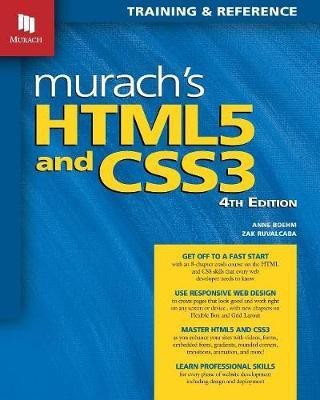 Murach's HTML5 and CSS3, 4th Edition(English, Paperback, Boehm Anne)