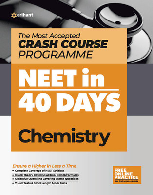 40 Days Crash Course for Neet Chemistry(English, Paperback, unknown)