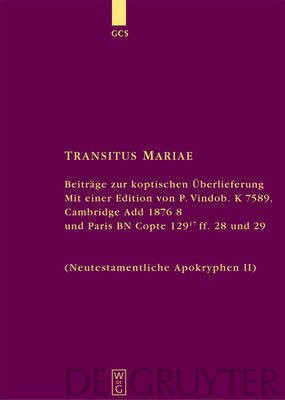 Transitus Mariae(German, Electronic book text, unknown)