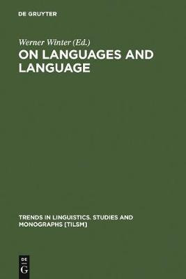 On Languages and Language(English, Electronic book text, unknown)