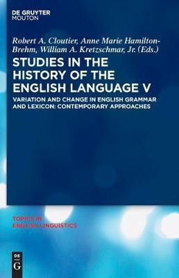 Studies in the History of the English Language V(English, Electronic book text, unknown)