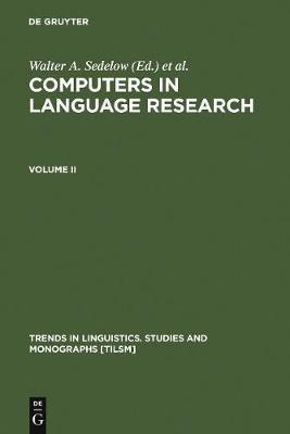 Computers in Language Research 2(English, Electronic book text, unknown)