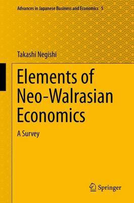 Elements of Neo-Walrasian Economics(English, Electronic book text, unknown)