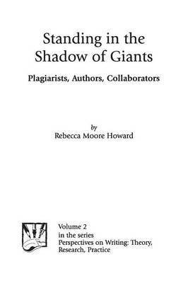 Standing in the Shadow of Giants(English, Paperback, Howard Rebecca Moore)