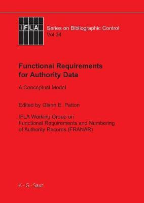 Functional Requirements for Authority Data(English, Electronic book text, unknown)