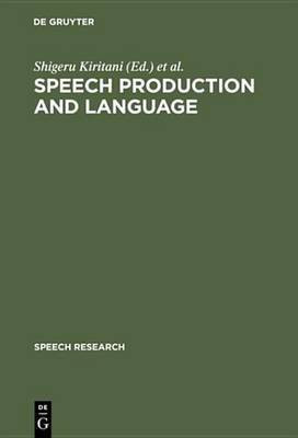 Speech Production and Language(English, Electronic book text, unknown)