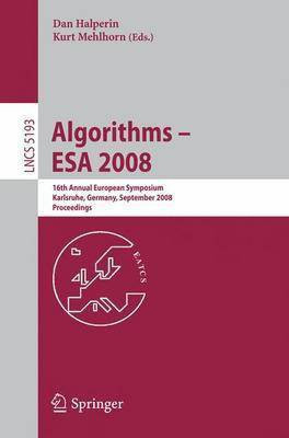 Algorithms - ESA 2008(English, Paperback, unknown)