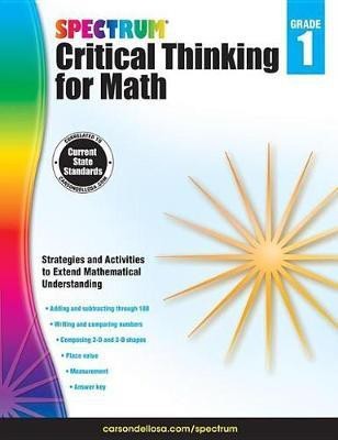 Spectrum Critical Thinking for Math, Grade 1(English, Electronic book text, unknown)